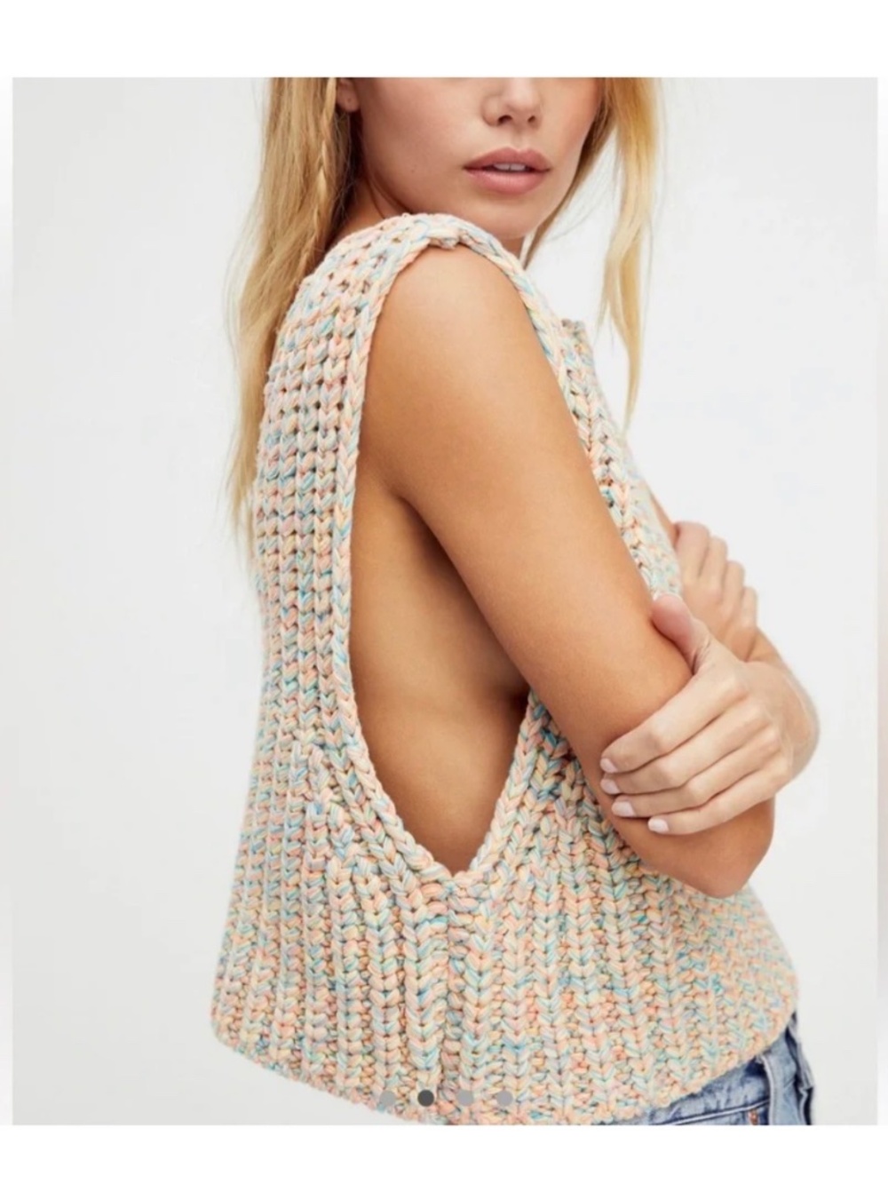 Free People Hoopla Vest - size Small